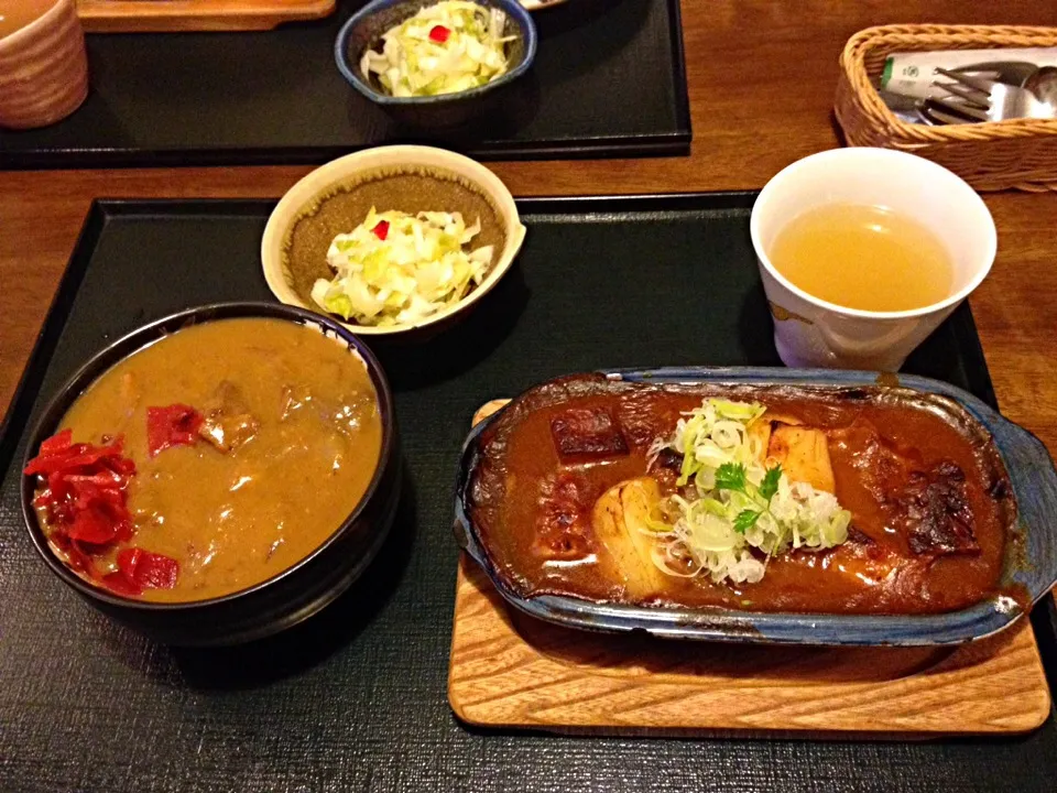 でみぐらビーフとカレーかけごはん|naoさん