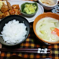 今日の夜ご飯(^_^)☆|ゆーなさん