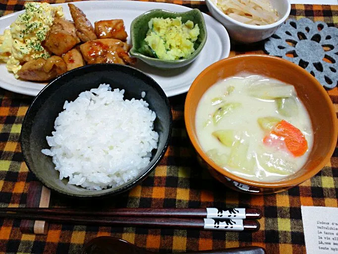 今日の夜ご飯(^_^)☆|ゆーなさん