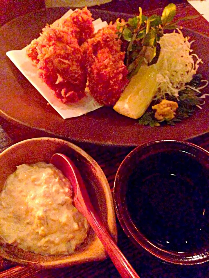 Fried oysters😍|🌈Ami🍻さん