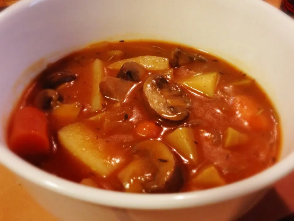 Snapdishの料理写真:Seitan porcini stew|malindaさん