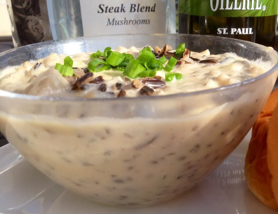 Wild Rice and Mushroom Soup|peggy waldonさん