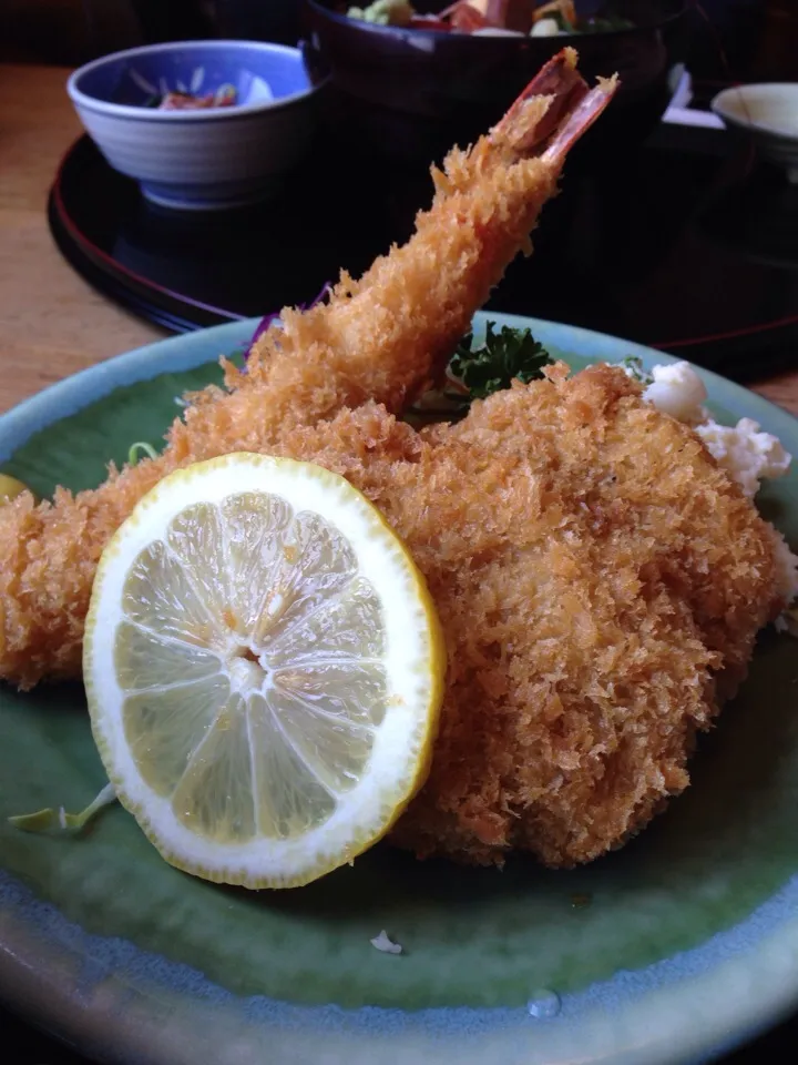 遠刈田温泉のこの店のミックスフライ定食が神！|BIGRIVERさん