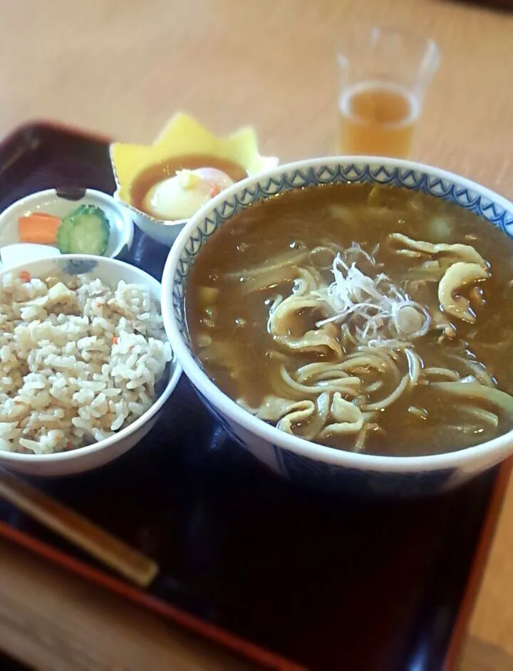 カレー南蛮　ランチセット|平原知宏さん