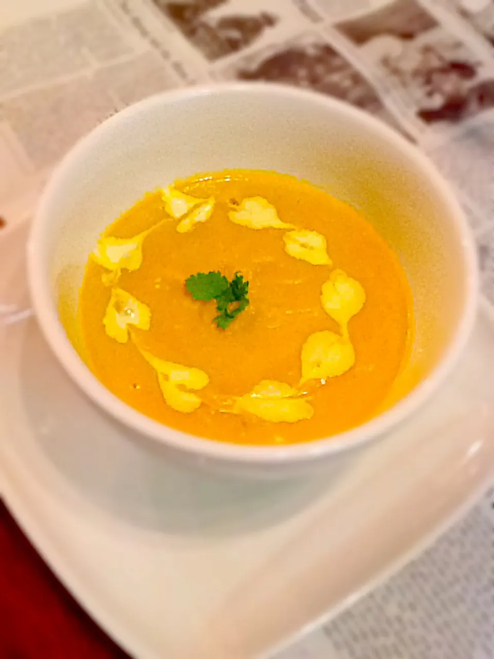 Pumpkin soup|lynnさん