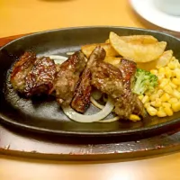 steak with bake potato n bro,|Mary Grace Disconte Capinpinさん