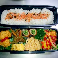 Snapdishの料理写真:旦那お弁当|ち。さん