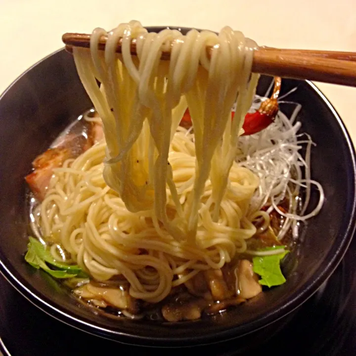 アーリオオーリオラーメンの麺。|ヒロキさん