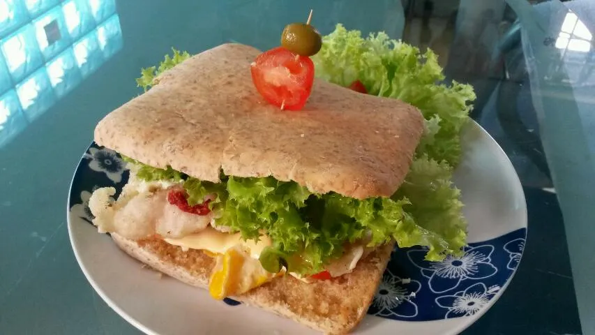 fillet fish sandwich|Derbie Wongさん