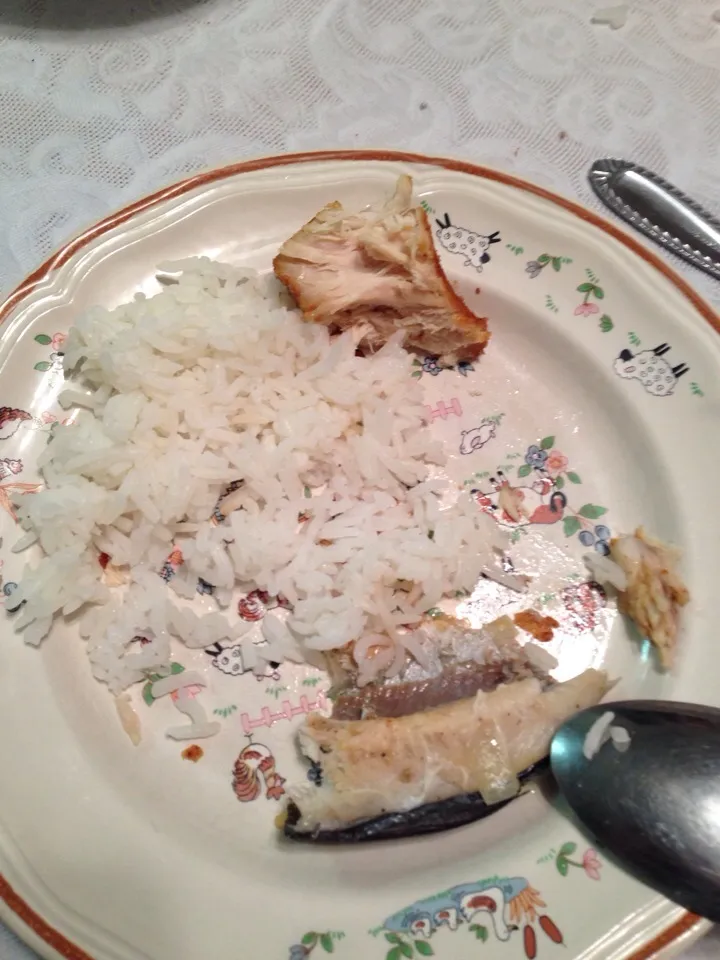 Rice, chicken, bangus|marielleさん