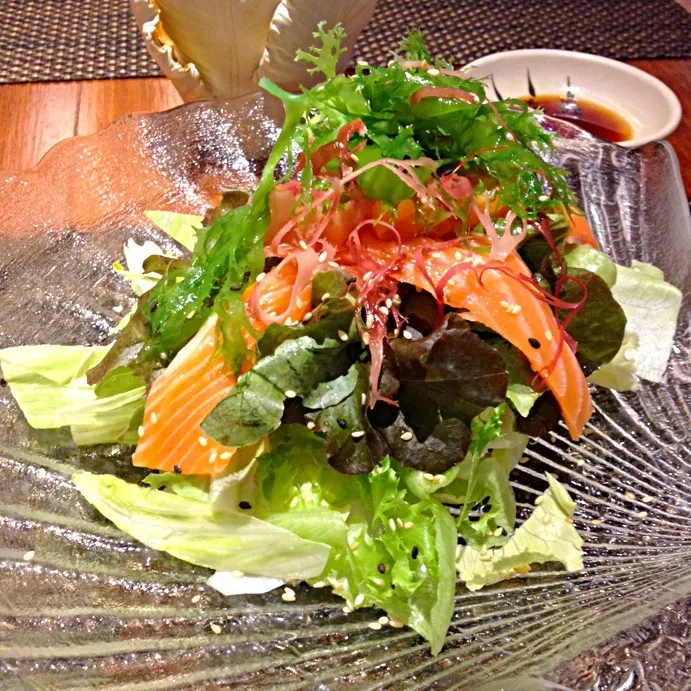 Snapdishの料理写真:Salad salmon|KanoKさん