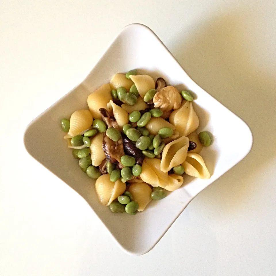 Mushroom & Edamame Pasta|Aliceさん