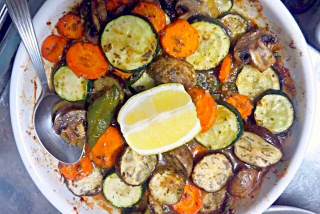 Roasted vegetables harb n garlic flavor|roroさん