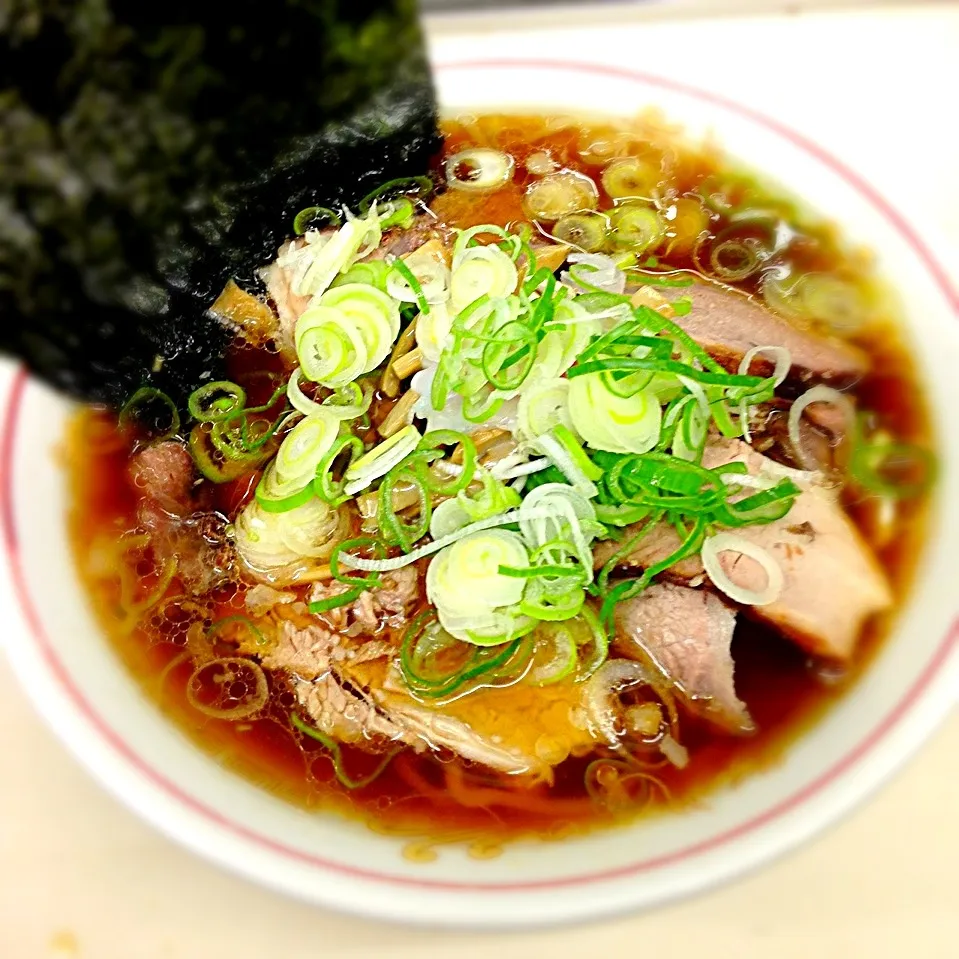 チャーシュー麺にネギと海苔を追加 本日二杯目のラーメンｗ|Keitaさん