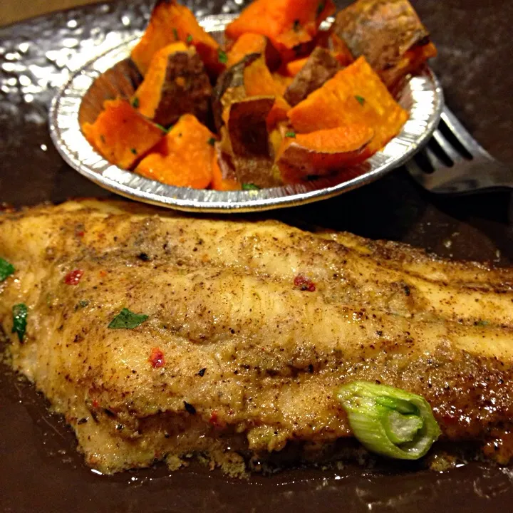 Catfish and Sweet Potatoes|happycat^^さん