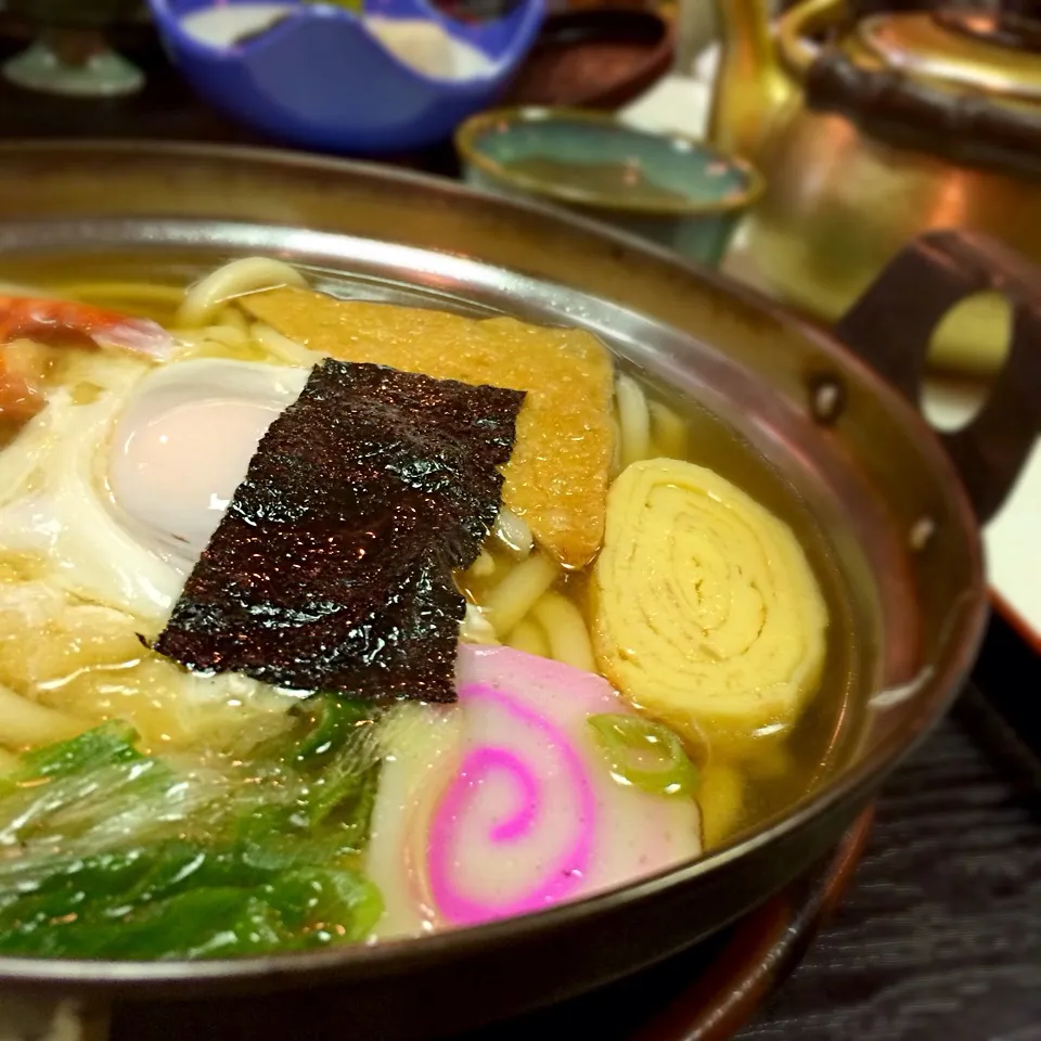 鍋焼きうどん|まるこさん