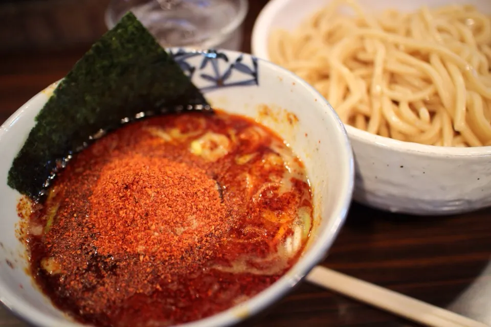 辛辛魚つけめん  麺変更 中盛り|マハロ菊池さん