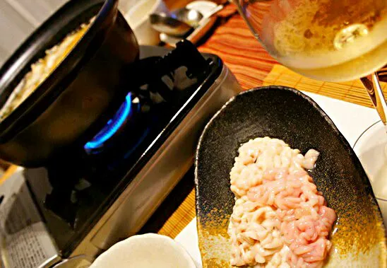 鍋に白子入れて食べまーす♪|ちぃちゃんさん