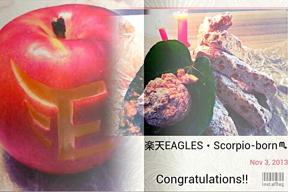 Snapdishの料理写真:Congratulations!!|シローさん