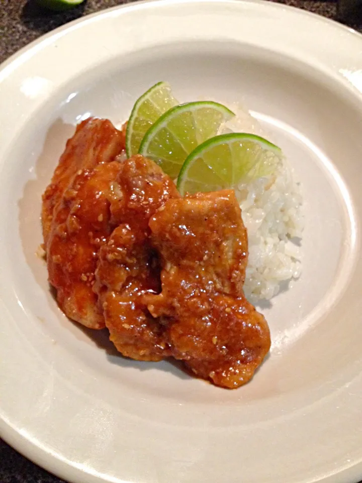 Asian pork over rice|Chef Vさん