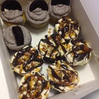 orea cupcakes and turtle cupcakes|alyssaさん