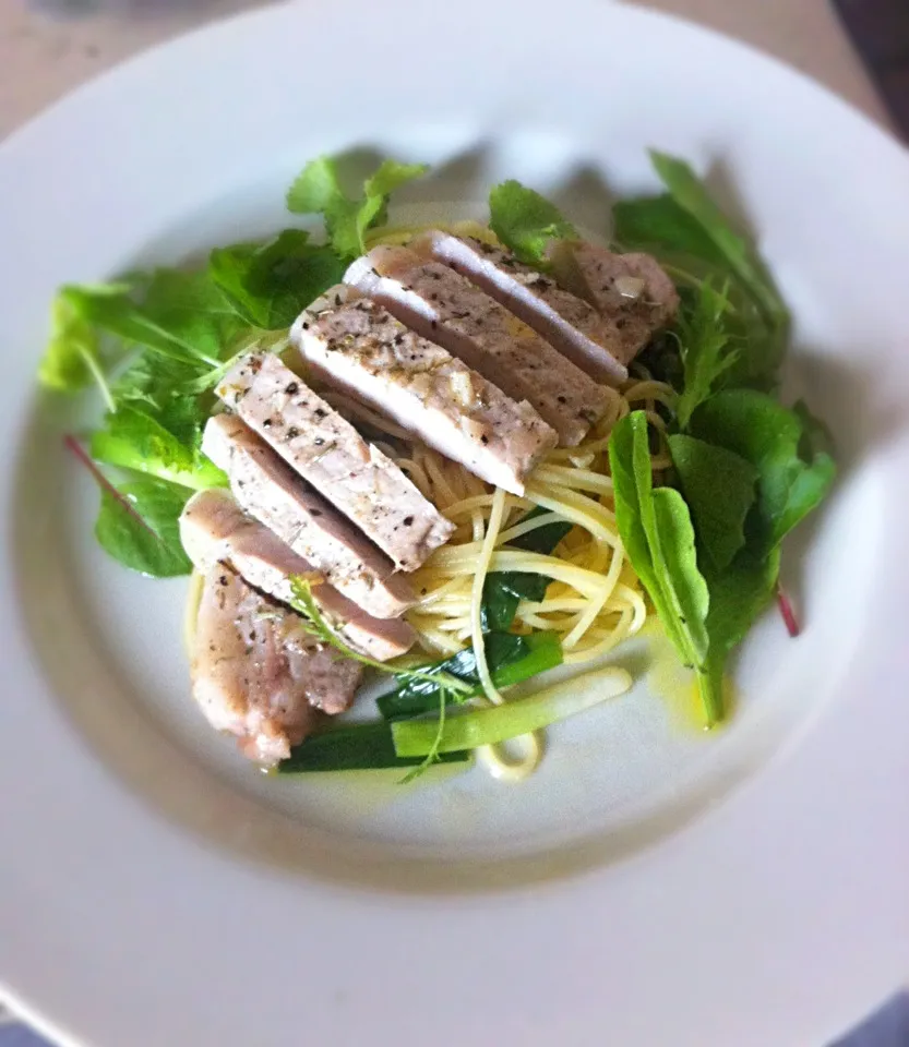 Grilled pork pasta|Yuko Sasakiさん