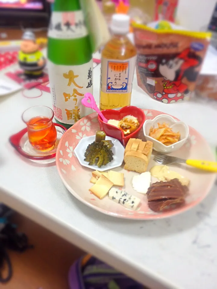 Snapdishの料理写真:おつまみ|Yuko Nakamineさん