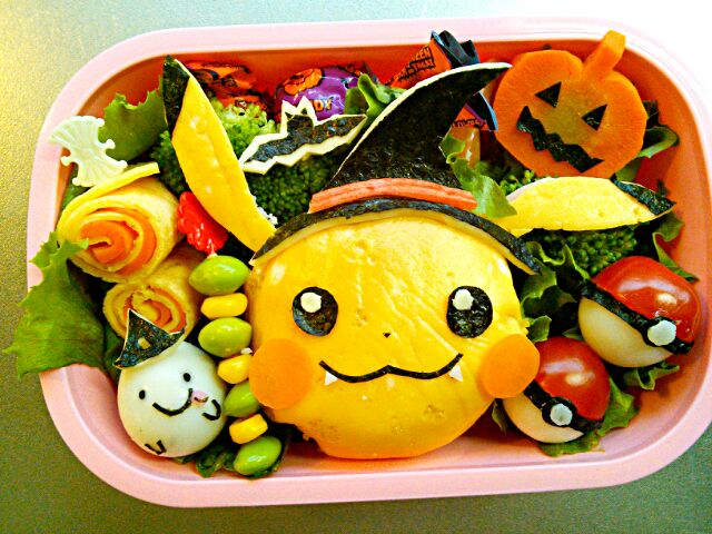 ハロウィン ピカチュウ弁当 のんのん Snapdish スナップディッシュ Id Wterta