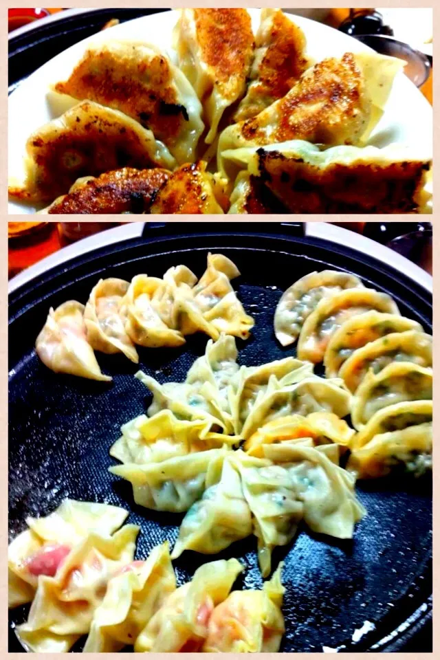 Snapdishの料理写真:Gyoza party|aястасияさん