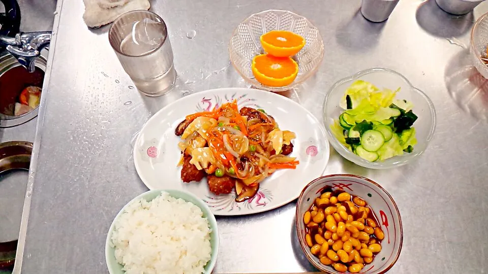 肉団子の野菜甘酢がけ|ゆいなさん