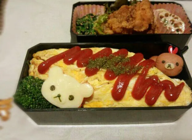 Snapdishの料理写真:旦那さんの弁当|ちょこさん