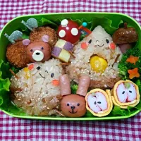 Snapdishの料理写真:秋の味覚弁当☆|Emi Amanoさん