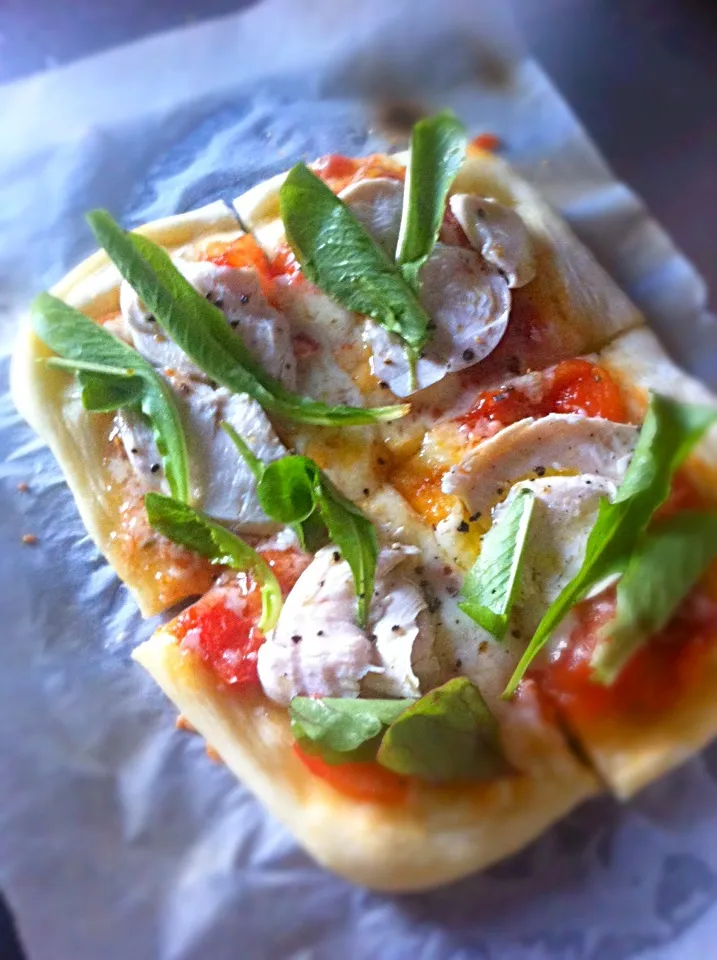 Rucola and chicken pizza|Yuko Sasakiさん