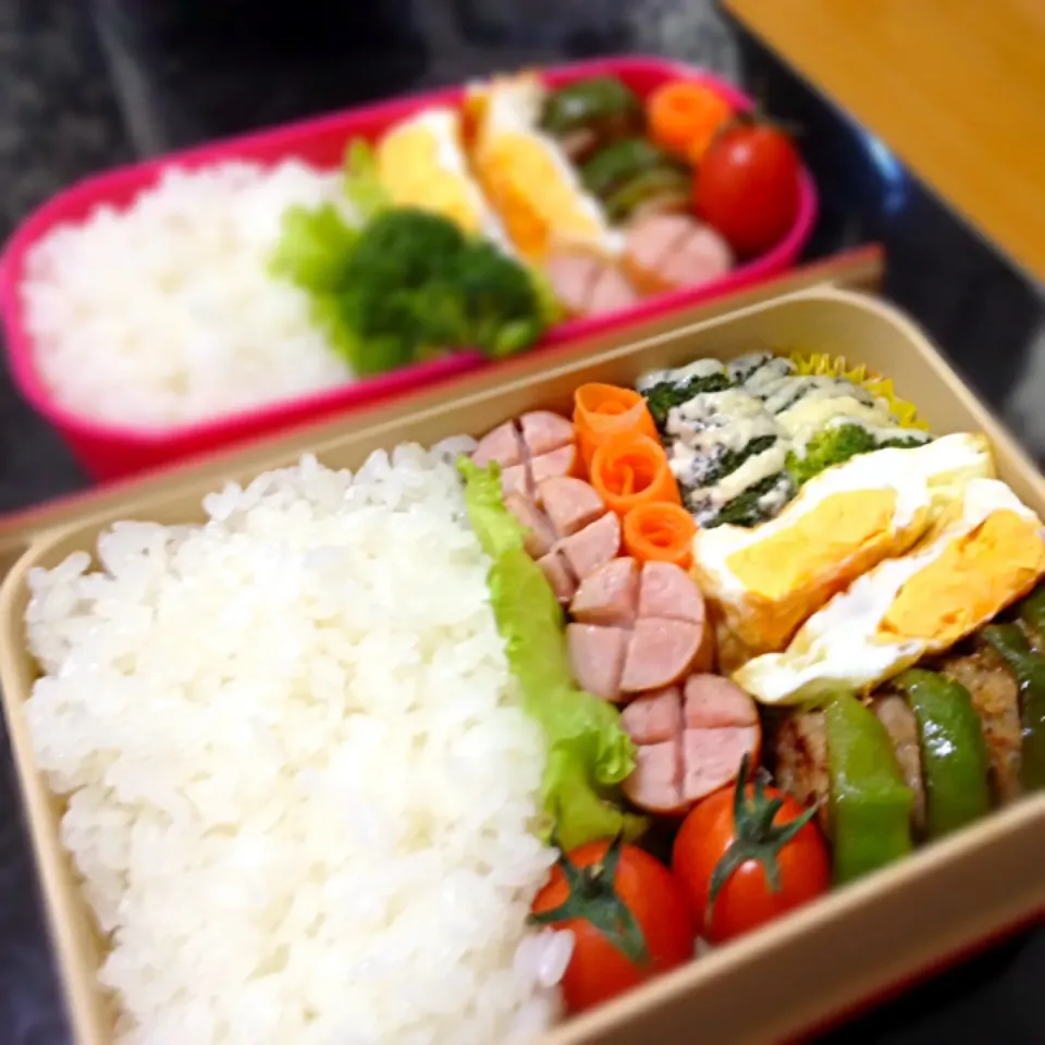 肉詰めピーマン弁当|RinRinさん