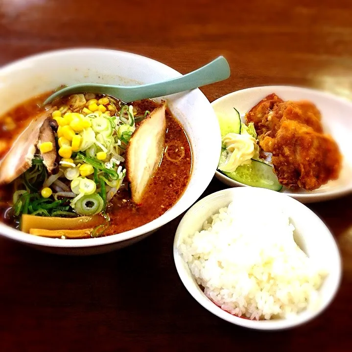 台湾味噌ラーメンのサービスランチ|美也子さん