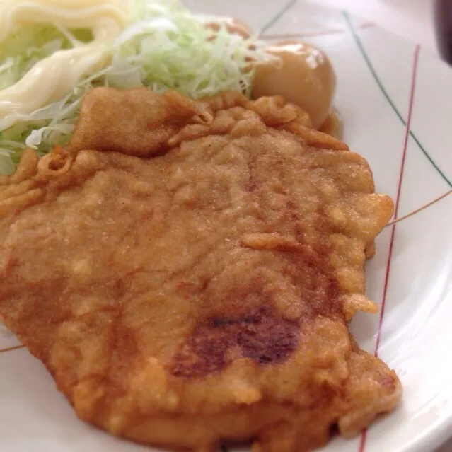 マカジキ竜田揚げ at 社員食堂|さるさん