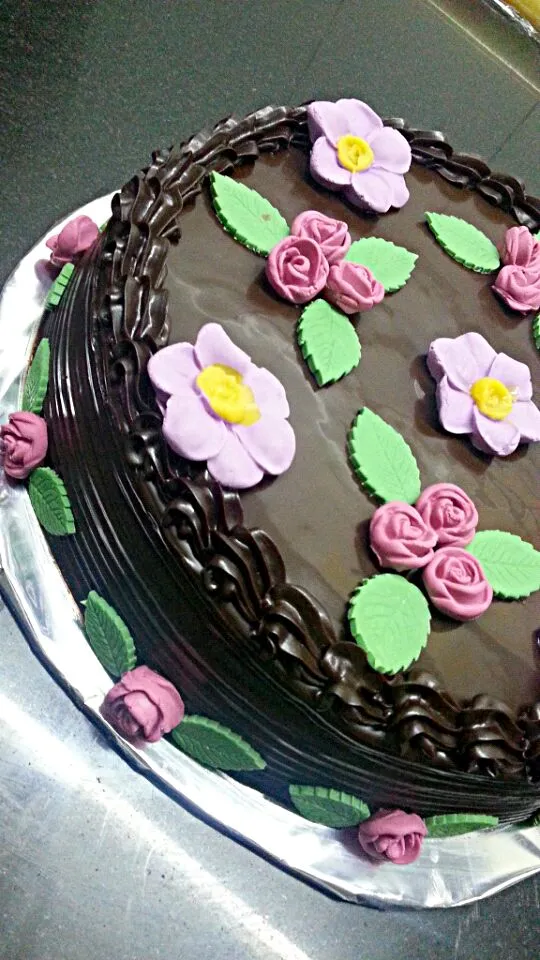 Chocolate Truffle Cake..... Moist & delicious|Mehernosh Kersi Khajotiaさん