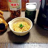 ニラ醤油でミニみにラーメンとダイエットイカ|えりんぎさん