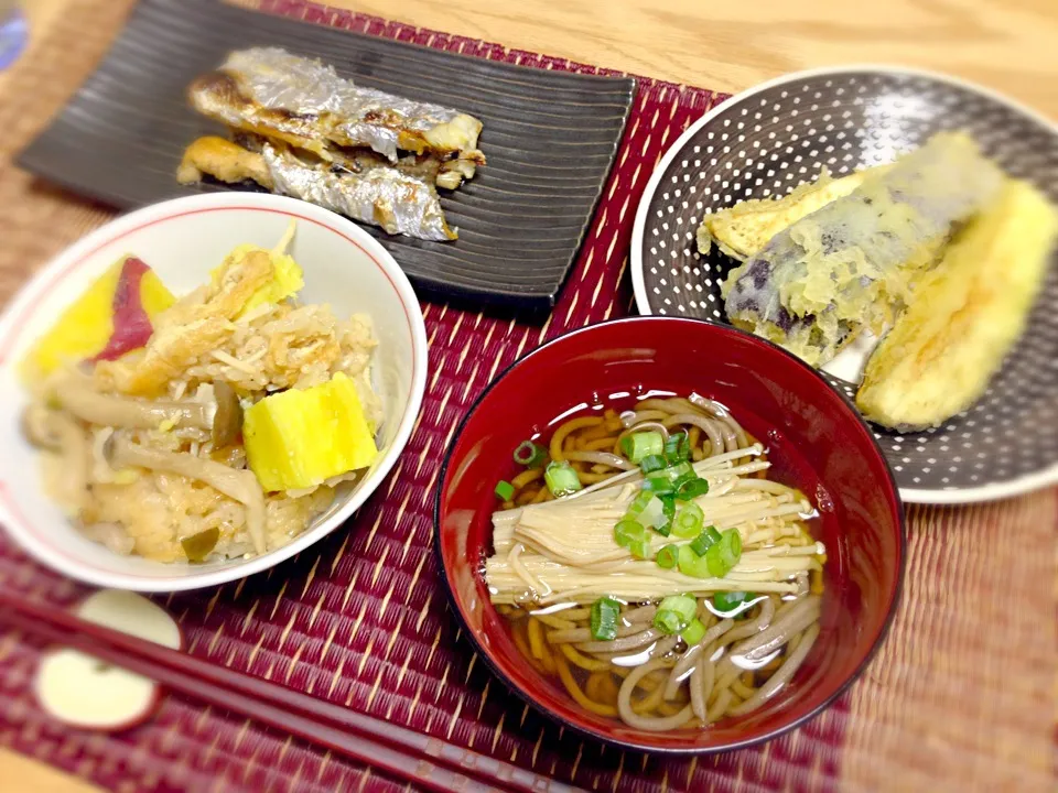 秋の炊込みご飯|ゆきぼぅさん