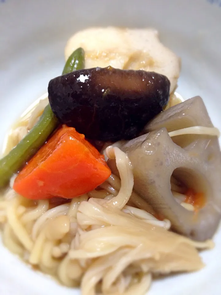 Soba and vegetable nabe|Ash Maxwellさん