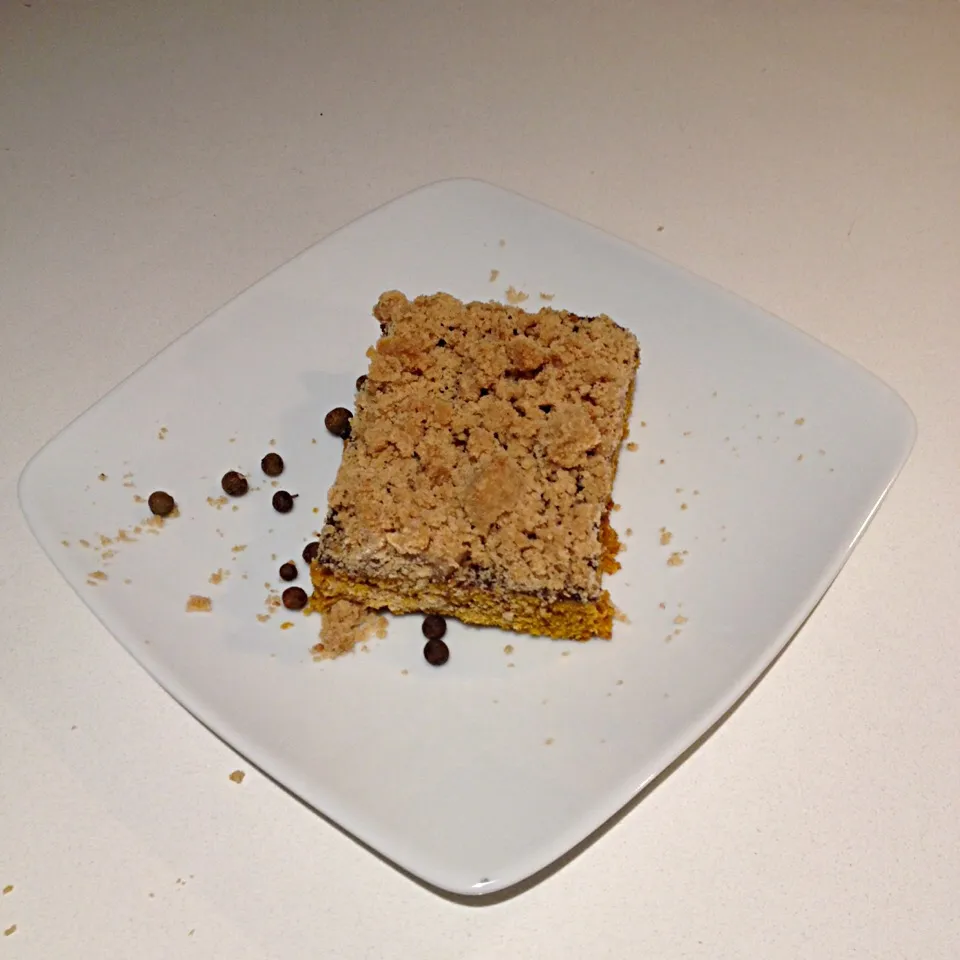 Pumpkin Crumble Cake with Nutella|Aliceさん