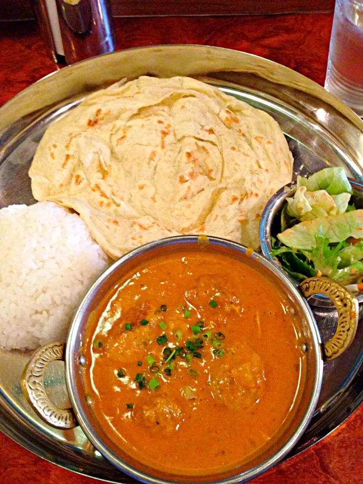 鶏肉団子のココナツカレー@マドラスミールス|カリー仙人さん