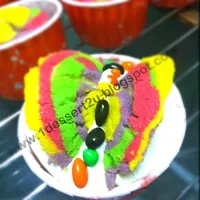 Butterfly Rainbow Cupcake|idayuSalehさん