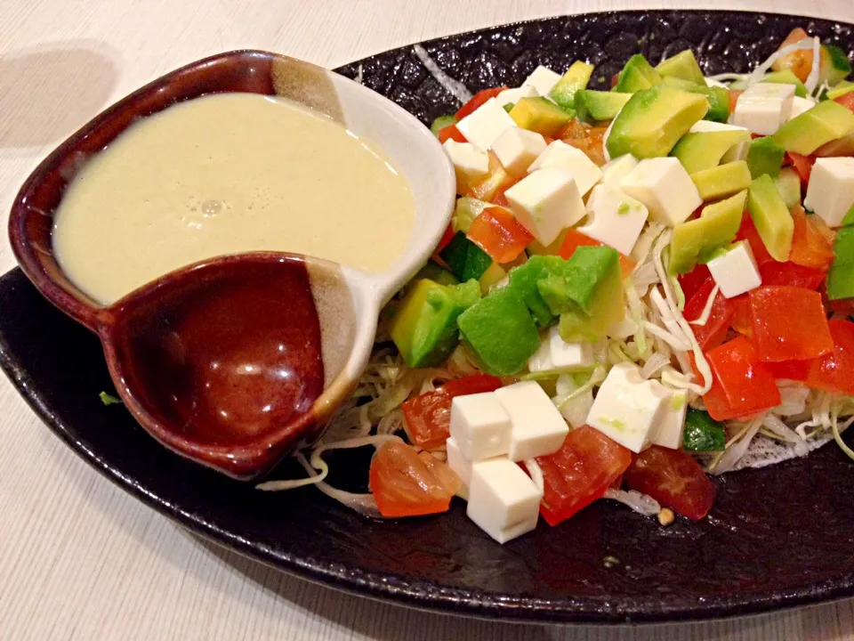 Tofu Avocado Salad|I make food look good. 😎さん