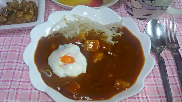 カレー。。。(*^ヮ^*)|ハートがポッポさん