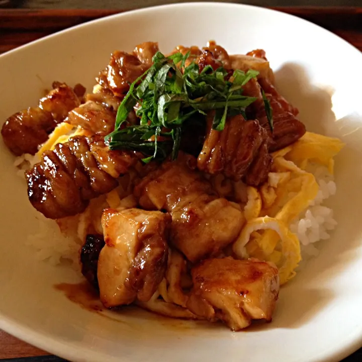 焼き鳥丼|マユマユさん