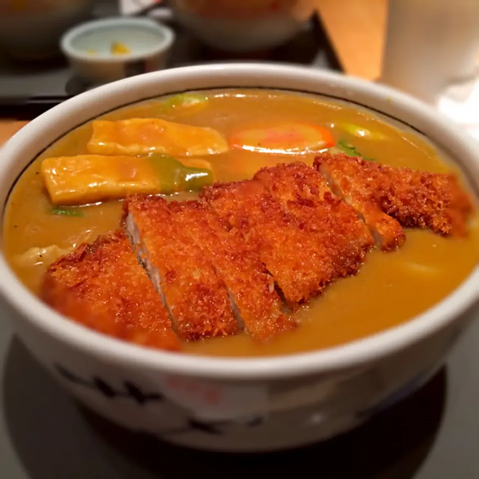 ロースカツカレーうどん|tomokatsu_hayashidaさん