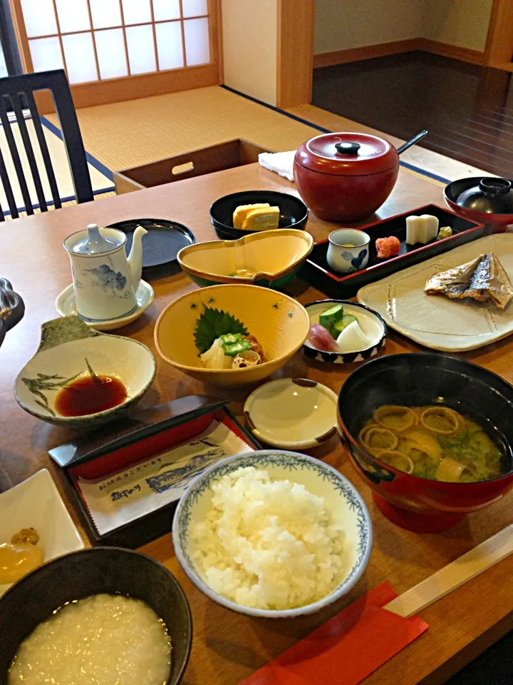 Snapdishの料理写真:箱根萬岳楼さんの朝ごはん|カザラさん