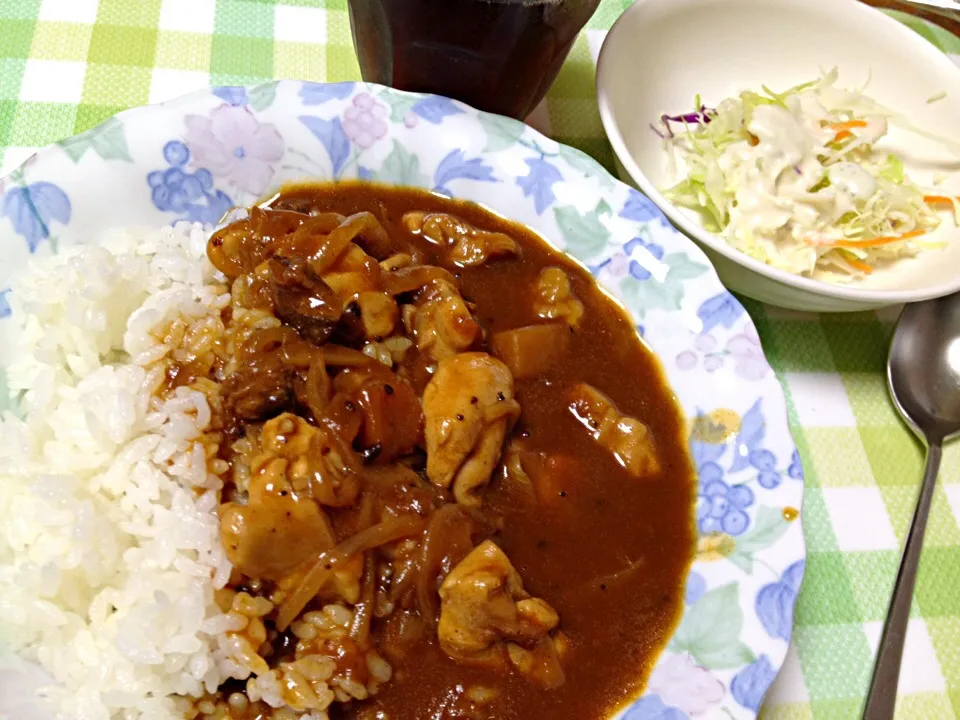 スパイシーチキンカレー🍛🐔|Kojiさん