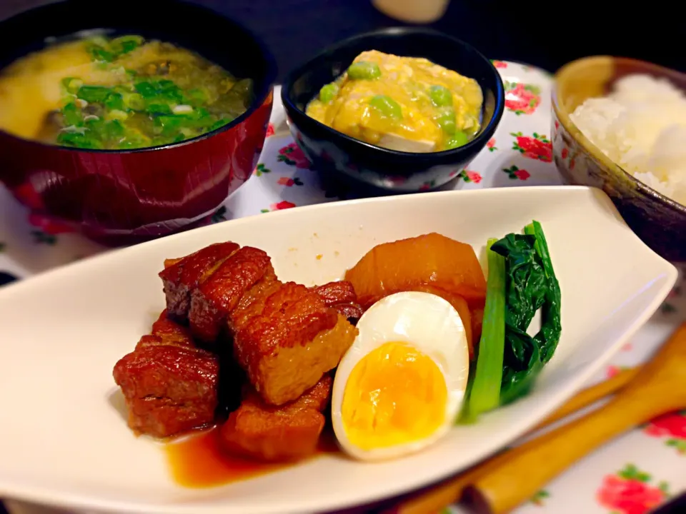 角煮定食♡|よさく♡さん